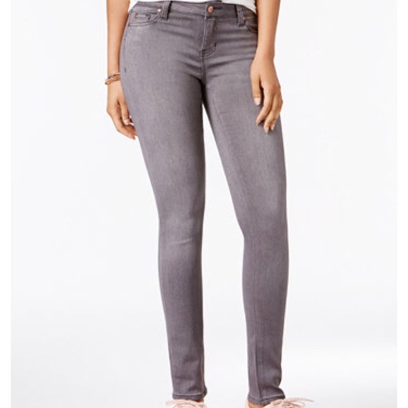 celebrity pink jeans grey